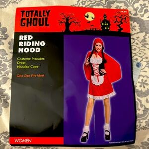 Red riding hood Halloween costume for women